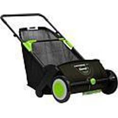 Sweepers Earthwise LSW70021 21" Manual Push Rake Lawn Leaf Sweeper