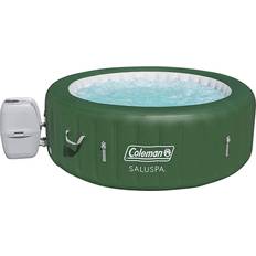 Coleman Inflatable Hot Tubs Coleman Inflatable Hot Tub SaluSpa 6 Person Round Portable Inflatable Tub