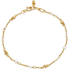 Armbånd Maanesten Mero Bracelet - Gold/Pearls