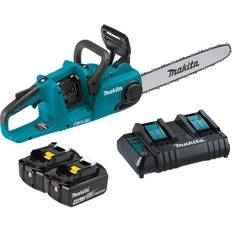 Makita 36v chainsaw Garden Power Tools Makita 18-Volt X2 (36V) LXT Lithium-Ion Brushless Cordless 16 in. Electric Chain Saw Kit (4.0Ah)