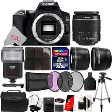 Canon eos 250d Digital Cameras Canon EOS 250D Rebel SL3 24.1MP DSLR Camera 32GB Accessory Kit