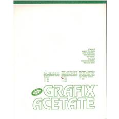 Grafix Matte Acetate Film Pad, 14" x 17" 0.003" Thick, 25 Sheets