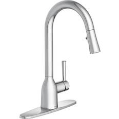 Faucets Moen Adler Pull Down Single Handle Kitchen Faucet (87233) Chrome