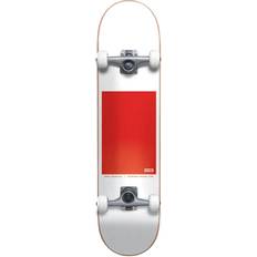 Globe Complete Skateboards Globe G0 Black Serif Skateboard Complete White/Red