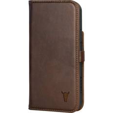 Torro iPhone 14 Pro Max Leather Bumper Case (MagSafe compatible) - Dark Brown