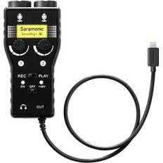 Iphone mikrofon Saramonic SmartRig DI audio interface til iPhone/iPad