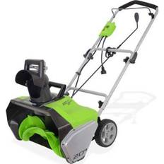 Pole Hedge Trimmers Greenworks Tools GWSN20130 13A 20 in. Single Stage Snow Blower, 2600502