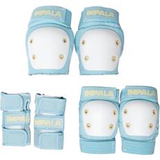 Impala Skateboard Accessories Impala Unisex-Youth Protective Set-IMPRPADSY, Sky Blue/Yellow, M