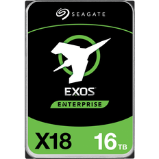 Seagate Hard Drives Seagate 16TB Exos X18 7200 rpm SAS III 12 Gb/s 3.5" Internal HDD ST16000NM004J