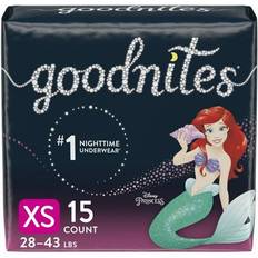 Baby Nests Goodnites Overnight Underwear for Girls, XS (28-43 lb. 15ct, FSA/HSA-Eligible