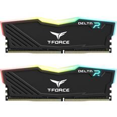 16 GB - CL14 RAM Memory TeamGroup T-Force Delta RGB Black DDR4 3600MHz 2x8GB (TF3D416G3600HC14CDC01)
