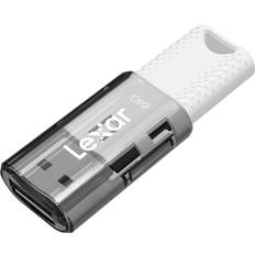 LEXAR USB Flash Drives LEXAR JumpDrive S60 64GB USB 2.0 Flash Drive (LJDS60-64GBNBNU) Black
