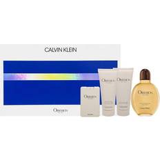 Calvin Klein Gift Boxes Calvin Klein Obsession for Men 4 Piece Gift Set Standard Eau De Toilette for