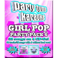 Portable Karaoke Sybersound Party Tyme Karaoke Girl Pop Party Pack