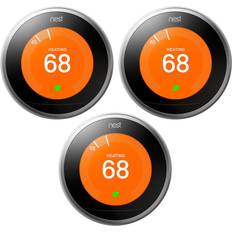 Nest thermostat Plumbing Google Nest Learning Thermostat 3rd Gen 3-pack
