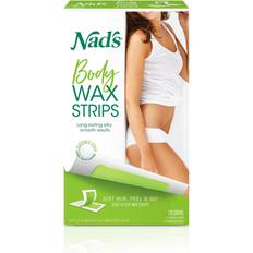 Body Wax Strips Hair Removal For Women All Skin Types, 20 Waxing Calming Oil