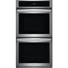 Ovens Frigidaire FCWD2727AS Double 7.6 Convection Keep Warm Setting Premium Touch Screen Silver
