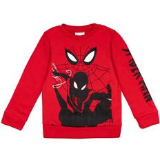 Marvel Kid's Spider-Man Miles Morales Sweatshirt - Awesome red