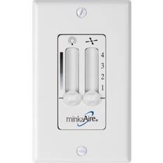 Remote controls for fans Minka Aire Wall Mounted Remote Control for Light Fan WC106-WH