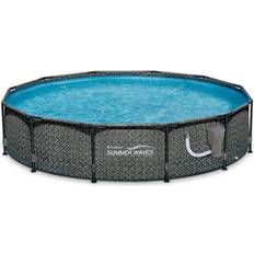 Above ground swimming pools Swimming Pools & Accessories SummerWaves Above Ground Pool Set Ø3.7x0.84m
