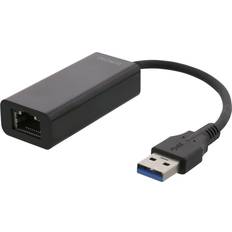 USB-A Nettverkskort Deltaco USB3-GIGA5