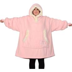Hettegensere - Unisex Snug Rug Eskimo Hoodie - Quartz Pink