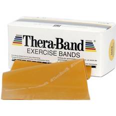Theraband Resistance Bands Theraband Resistance Bands, 6 Yard Roll Professional Latex Elastic Band For Upper Body, Lower Body, & Core Exercise, Physical Therapy, Pilates, At-Home Workouts, & Rehab, Gold, Max, Elite