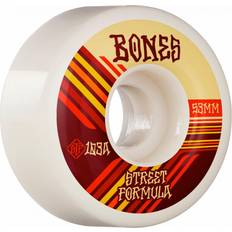Bones Retros STF V4 Wide 103A 53mm White Skateboard Wheels