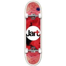 Jart Komplet Skateboard (Tie Dye) Rød/Hvid 7.87"