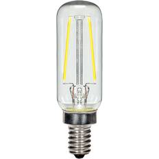 E14 LED Lamps Nuvo Lighting Satco S9872 Single 2.5 Watt Warm White Candelabra (E12) LED Bulb Clear Bulbs Bulbs LED Clear