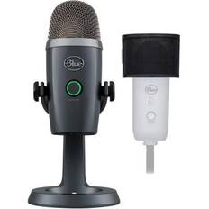 Yeti blue mic Blue Microphones Yeti Nano Premium USB Mic (Shadow Grey) Podcaster's Bundle