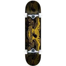 Antihero Skateboard Antihero Complete Skateboard Repeater Eagle (Md) Black/Yellow 7.75"