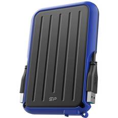 Ps5 external hard drive Silicon Power 2TB Game Drive External Hard Drive A66, Compatible with PS5 PS4 Xbox One PC and Mac Blue
