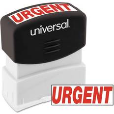 Stamps Universal Message Stamp, URGENT, Pre-Inked/Re-Inkable, Red