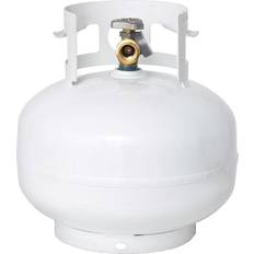 Cheap Fireplaces Flame King 11-lb. Squatty Propane Tank Cylinder