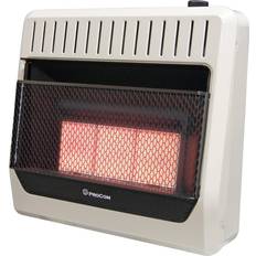 ProCom Heating 28,000 BTU Vent Free Infrared Propane Gas Space Heater, White
