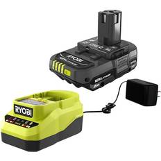 Ryobi Batteries & Chargers Ryobi ONE+ 18V Lithium 2Ah Battery and Charger Starter Kit