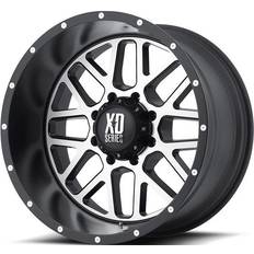 Wheels Grenade, 18x8 with 5 on 5 Bolt Pattern Black-XD82088050538