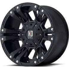 18" - Black Car Rims Wheels XD822 Monster II, 18x9 with 6 on 135 on Bolt Pattern