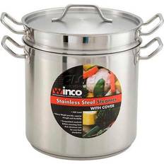Winco Pasta Pots Winco Master Cook with lid 5 gal 11.8 "