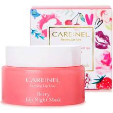 Trockene Hautpartien Lippenmasken CARE:NEL Lip Night Mask Berry 23g