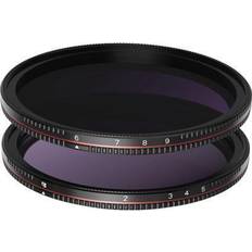 Variable Neutral-Density Lens Filters Freewell 67mm Threaded Hard Stop VND All Day Filter, 2 to 5 Stop and 6 to 9 Stop