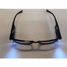 Brillen & Lesebrillen See-Cardt sort med led lys og styrke 1.5