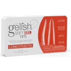 Tips Gelish Long Stiletto Soft Gel Tips 550-pack