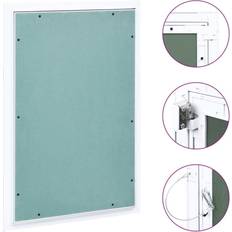 Access Panels vidaXL Access Panel with Aluminium Frame and Plasterboard 300x600 mm Hatch