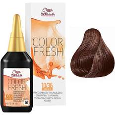 Grau Tönungen Wella Colour Fresh Semi-Permanent Hair Colour, No. 5/4 Light Brown Auburn, 0.098 75ml
