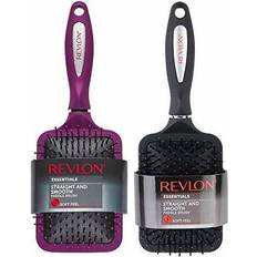 Revlon Straight & Smooth Soft Touch Paddle Hair Brush Set