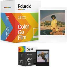 Polaroid GO Color Film Double Pack X2 + Photo Album (holds 64 photos) +  Cloth 