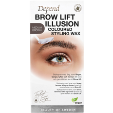 Depend Make-up Depend Perfect Eye Brow Illusion Wax Medium Brown