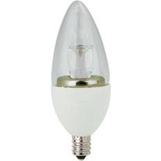 E14 LED Lamps TCP 25037 LED5E12B1130K Blunt Tip LED Light Bulb